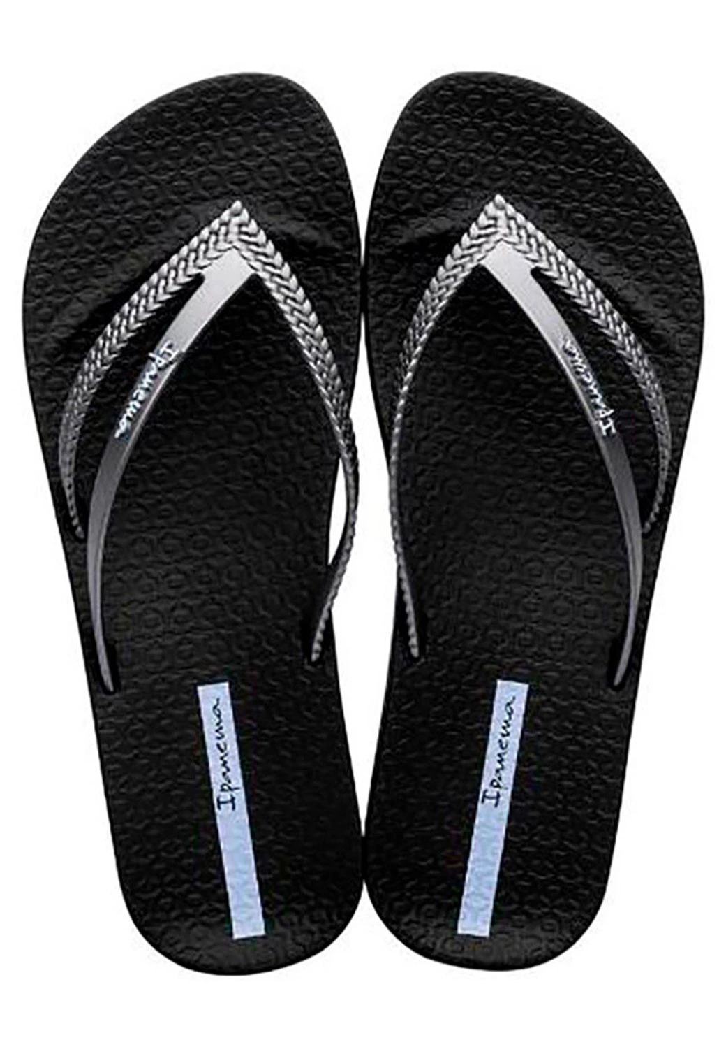 Ipanema Bossa Soft - Chanclas De Dedo - Black/Silver 4 Ipanema Bossa Soft - Chanclas De Dedo - Black/Silver - Imagen 2