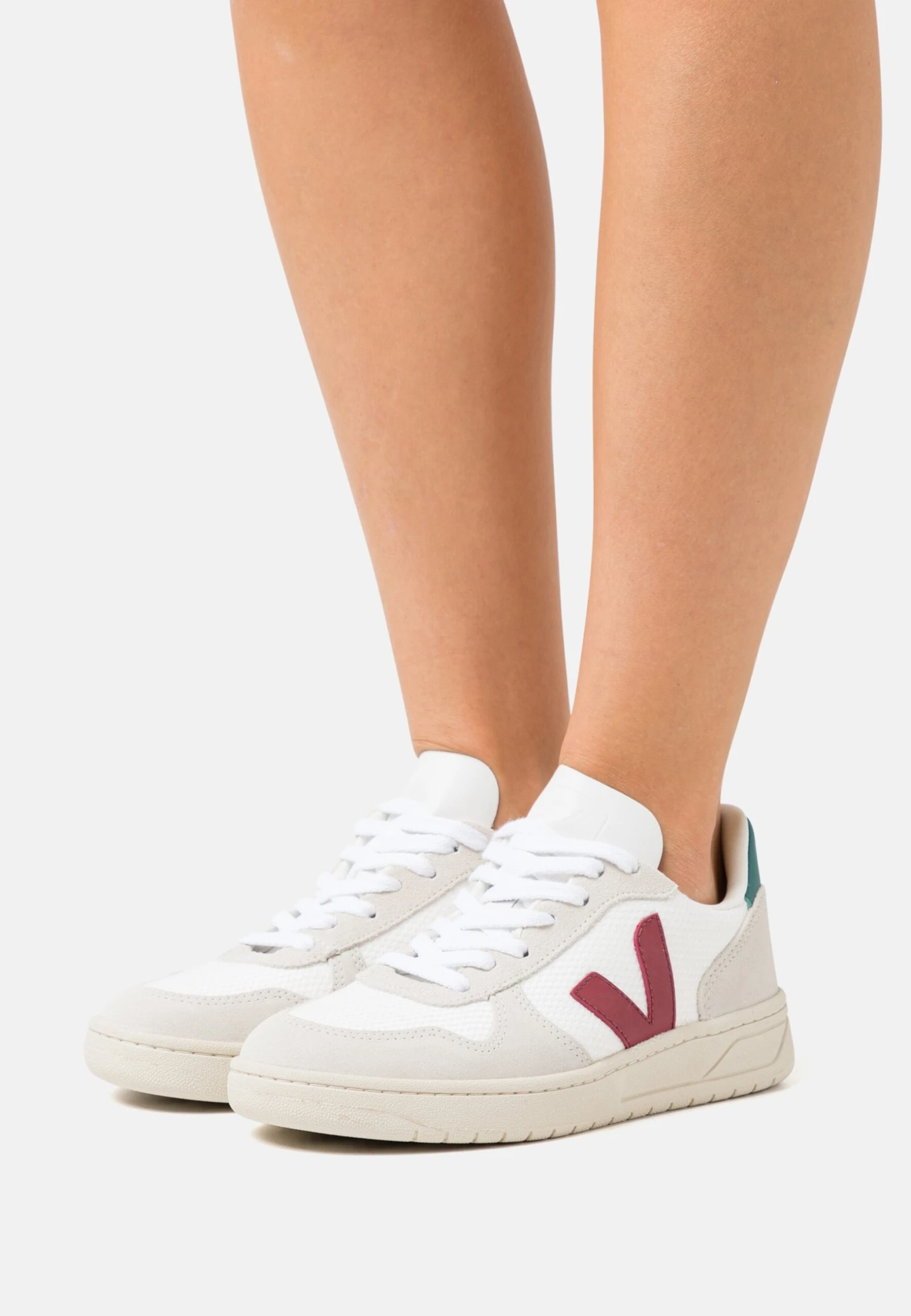 Veja Zapatillas - White/Marsala/Brittany 3 Veja Zapatillas - White/Marsala/Brittany