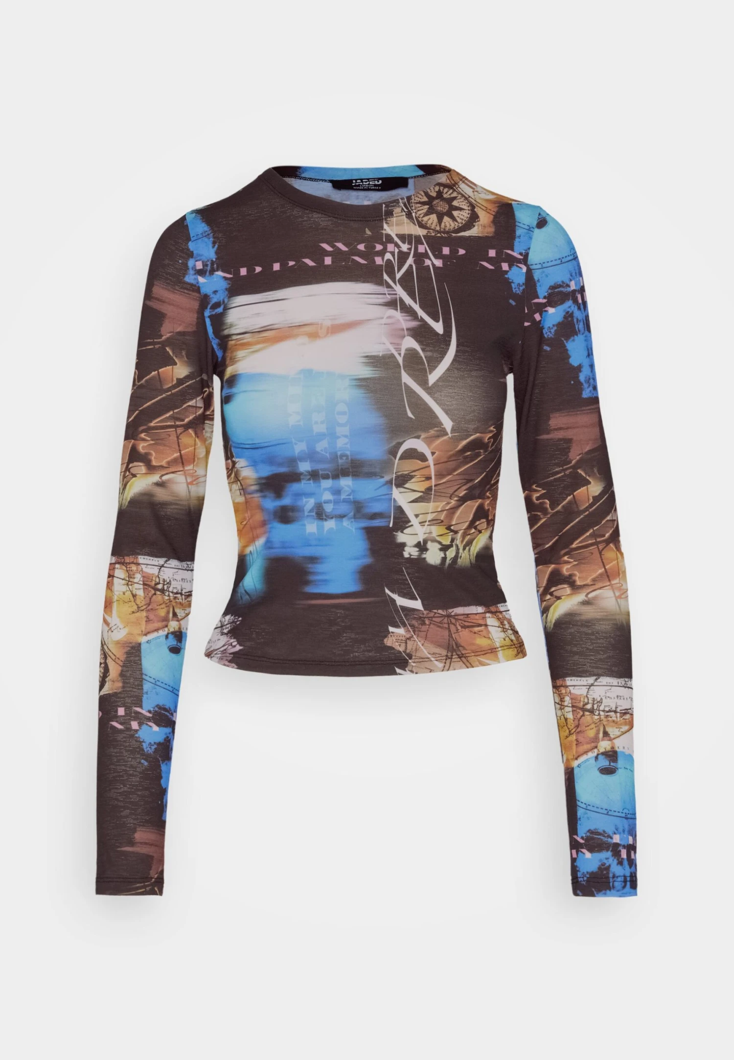 Jaded London Long Sleeve Tissue Scribble Dream Print - Camiseta De Manga Larga - Black 7 Jaded London Long Sleeve Tissue Scribble Dream Print - Camiseta De Manga Larga - Black - Imagen 5