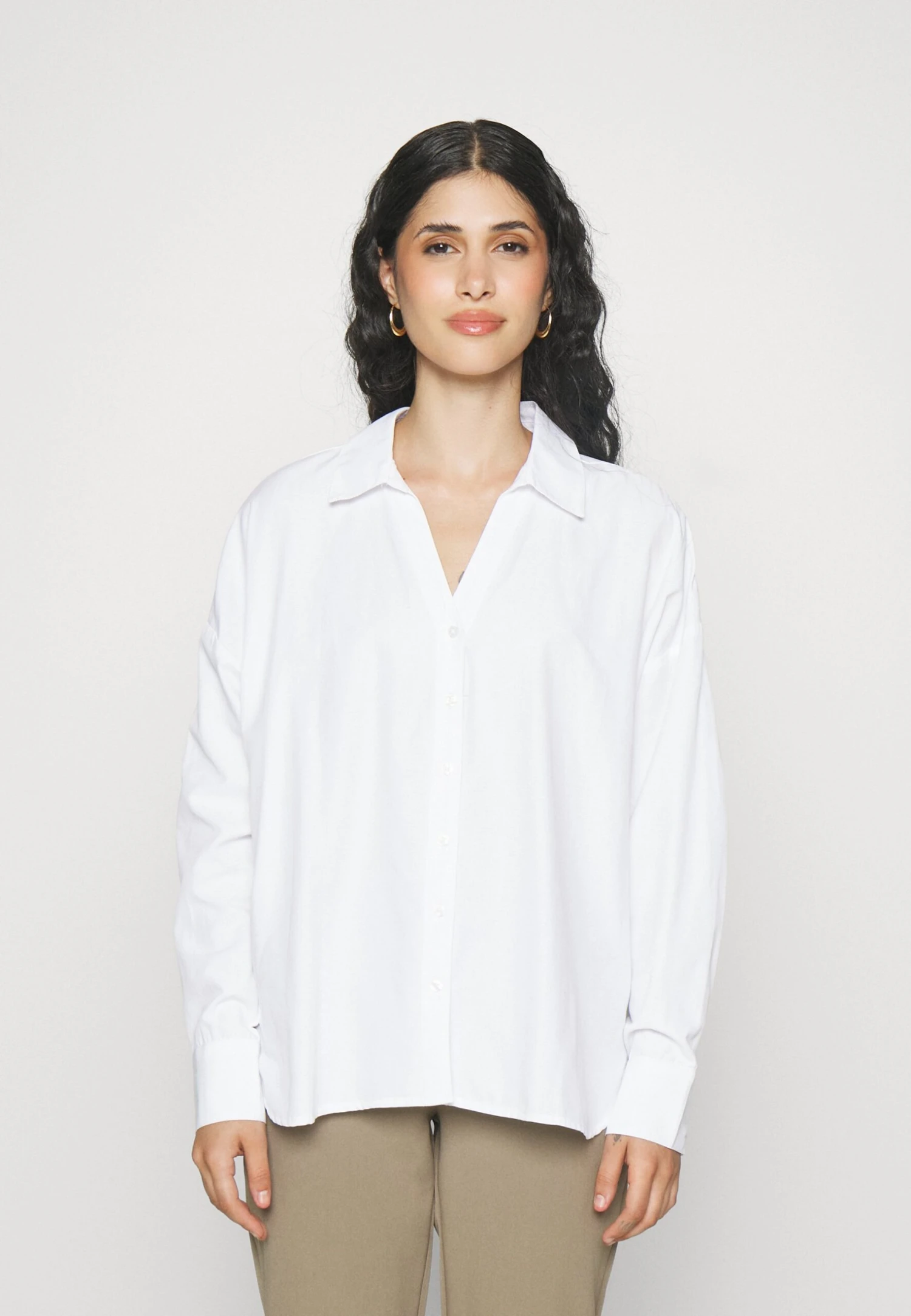 Pieces Petite Pcsanna Shirt - Blusa - Bright White 3 Pieces Petite Pcsanna Shirt - Blusa - Bright White