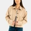 ICHI Chaqueta Fina - Beige -Tienda De Moda Femenina 038531d79f4546b99fc085118f0a913b
