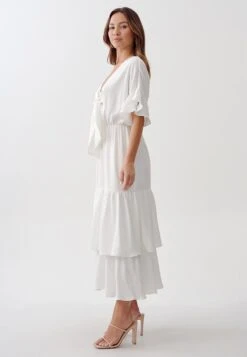 Tussah Lucinda- Vestido Largo - White -Tienda De Moda Femenina 041c16c156e748f1b1dcc2e2429d0a96