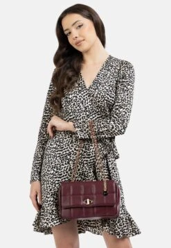 Faina Embell - Bolso De Mano - Kirschrot