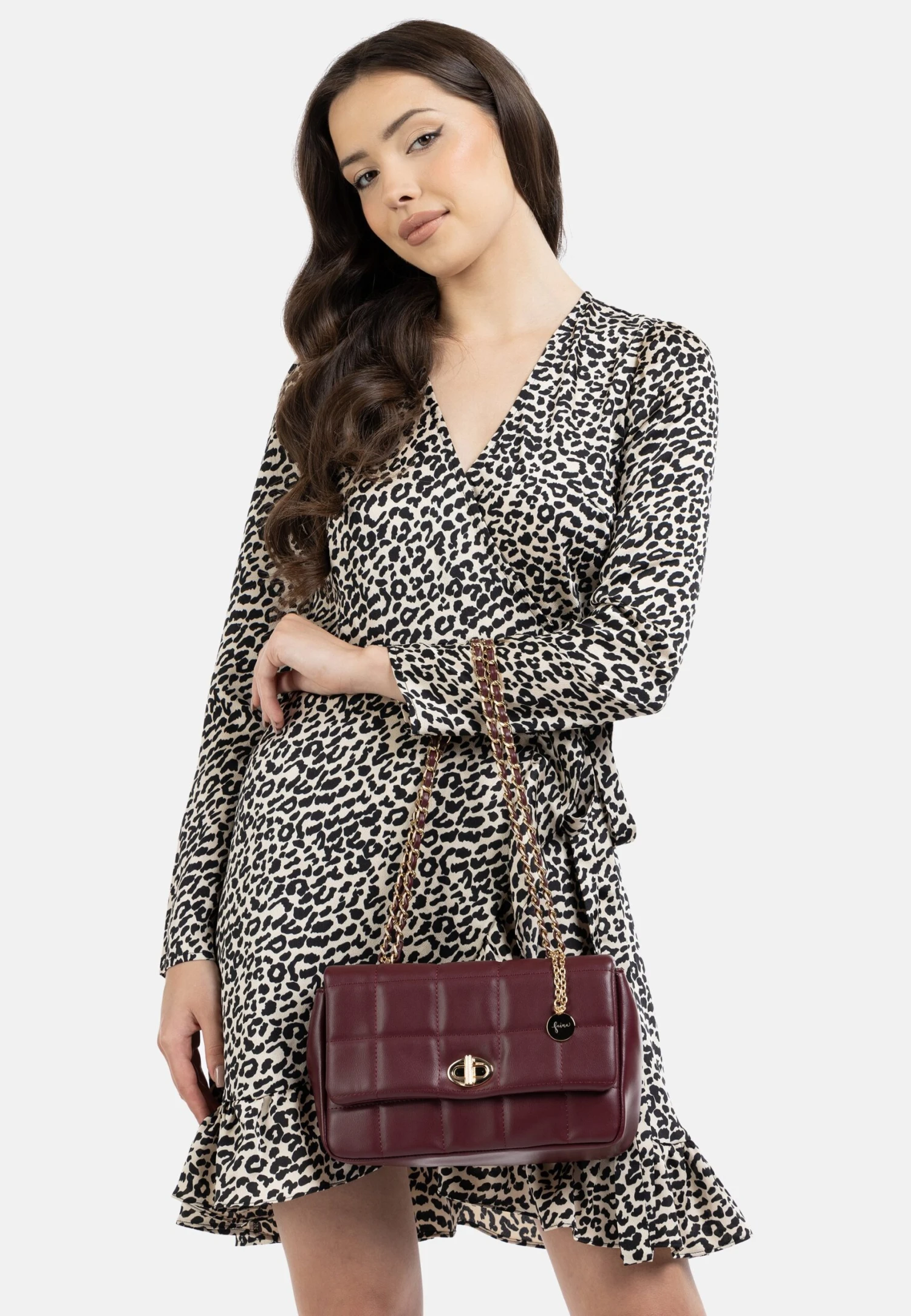 Faina Embell - Bolso De Mano - Kirschrot 3 Faina Embell - Bolso De Mano - Kirschrot