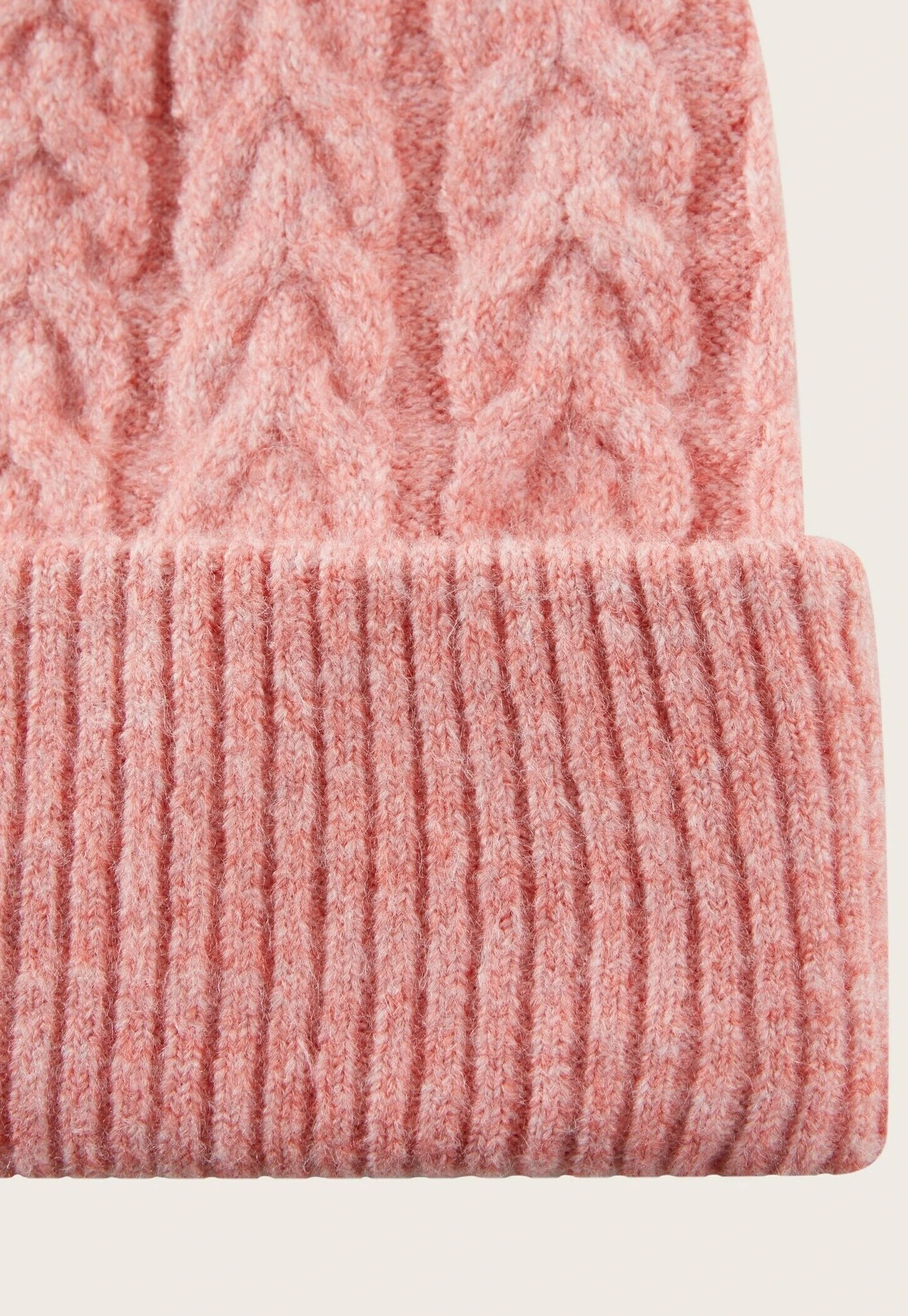TOM TAILOR Denim Accessoire Basic - Gorro - Peach Pink Melange 7 TOM TAILOR Denim Accessoire Basic - Gorro - Peach Pink Melange - Imagen 5