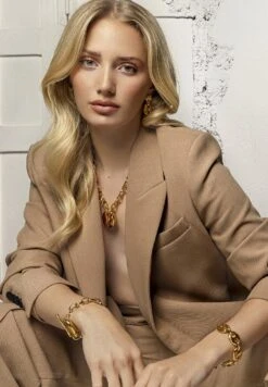 Crime- Pulsera - Gold Plated