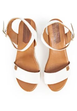 Arambol- Sandalias De Cuña - Blanco 8 Arambol- Sandalias De Cuña - Blanco -Tienda De Moda Femenina 09dc2d58de1e4362ad0dabdf8c371694