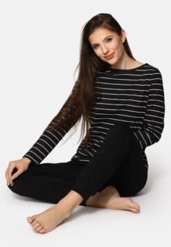 Pijama - Black/Black/White -Tienda De Moda Femenina 0a3b4d240ba44ab0ab11f3e89b07b457