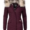 Navahoo Cristal - Abrigo De Invierno - Burgundy -Tienda De Moda Femenina 0bcf23a280c64bafa57e2ef42c641401
