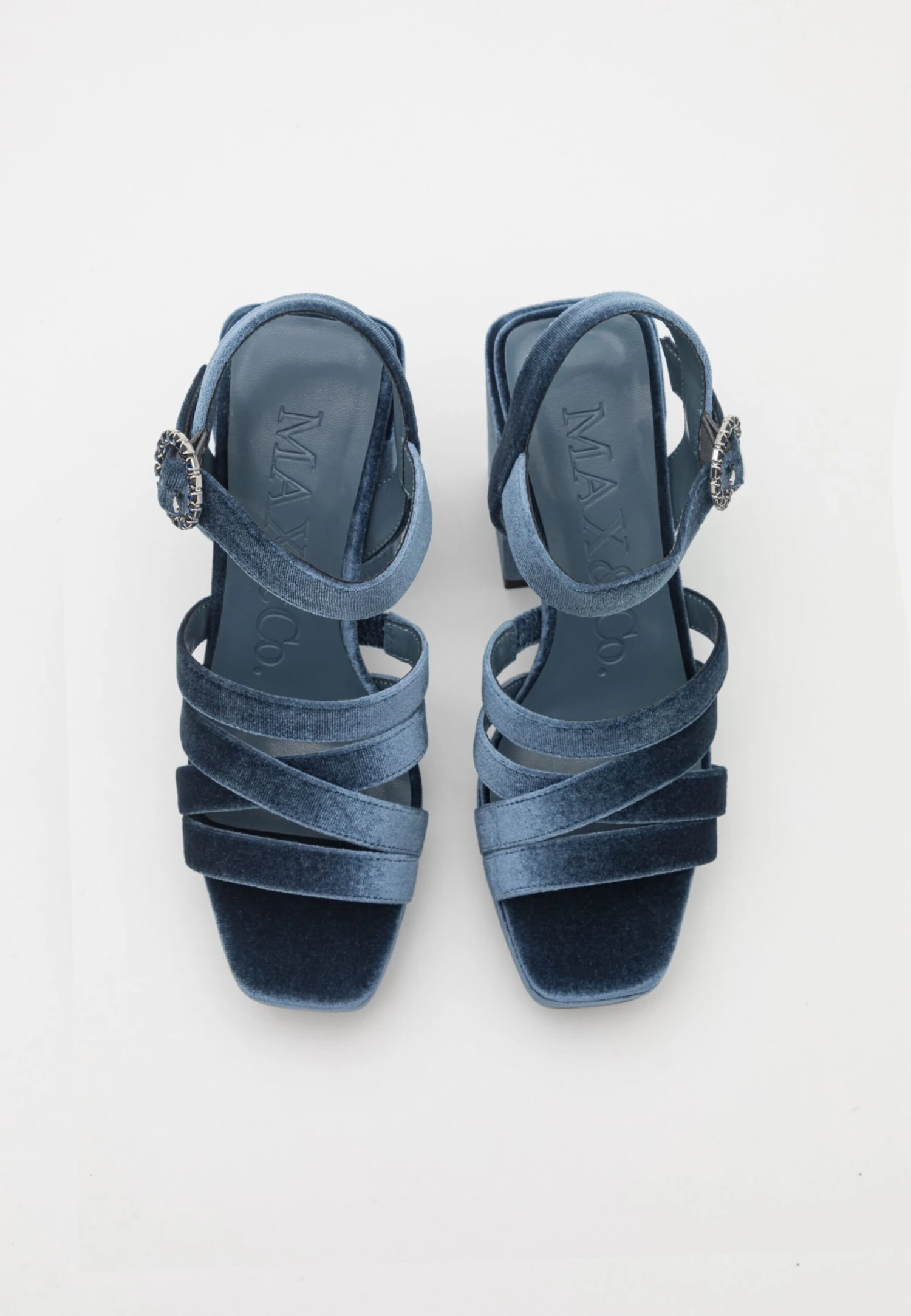 MAX & Co. Diva - Sandalias Con Plataforma - Blu Marino 6 MAX & Co. Diva - Sandalias Con Plataforma - Blu Marino - Imagen 4