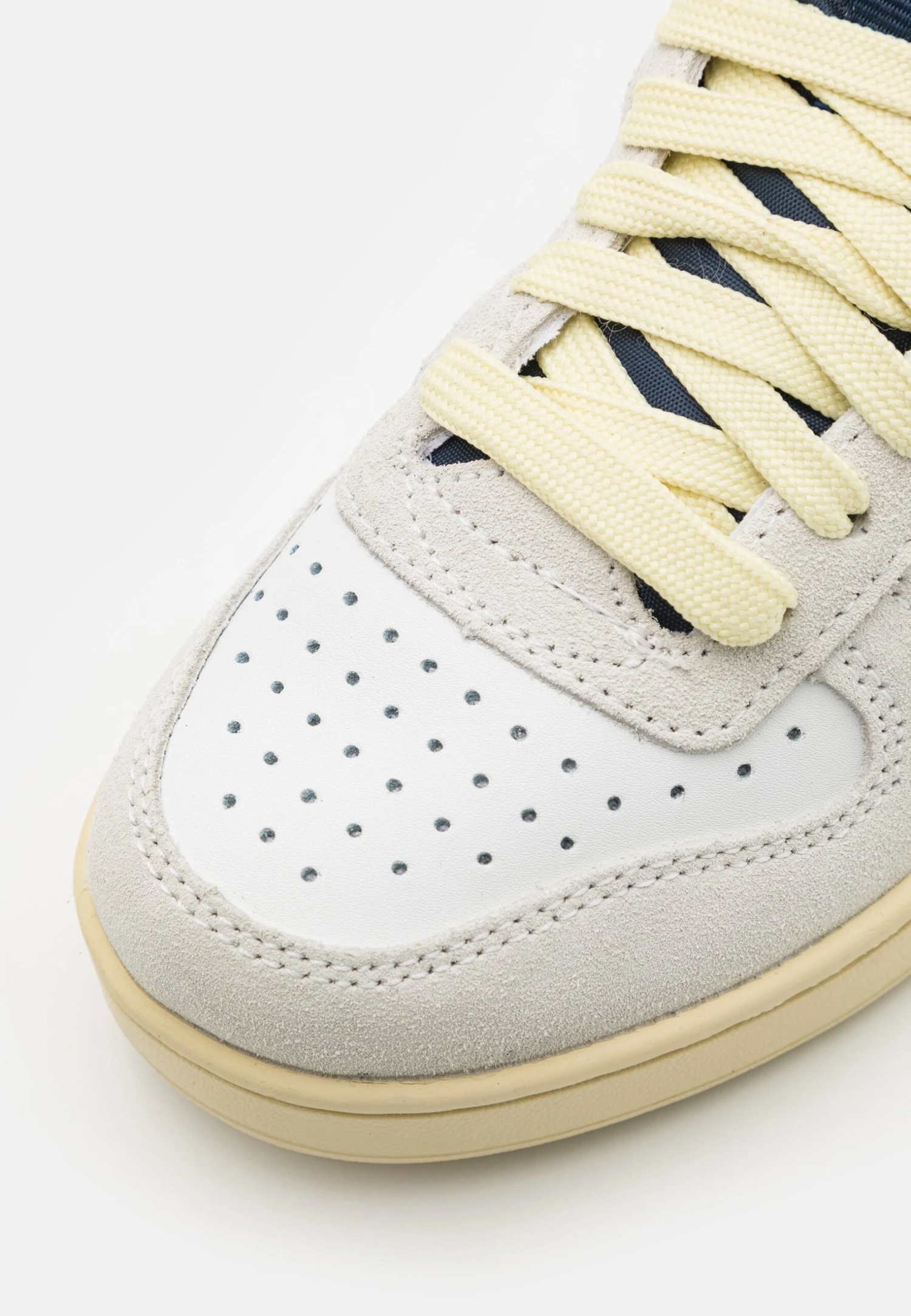 Diadora Magic Basket Mid Unisex - Zapatillas Altas - White/Blue Caspian Sea 8 Diadora Magic Basket Mid Unisex - Zapatillas Altas - White/Blue Caspian Sea - Imagen 6