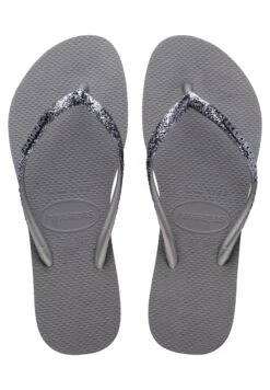 Havaianas Flip Flop Slim Glitter Ii - Chanclas De Dedo - Grey