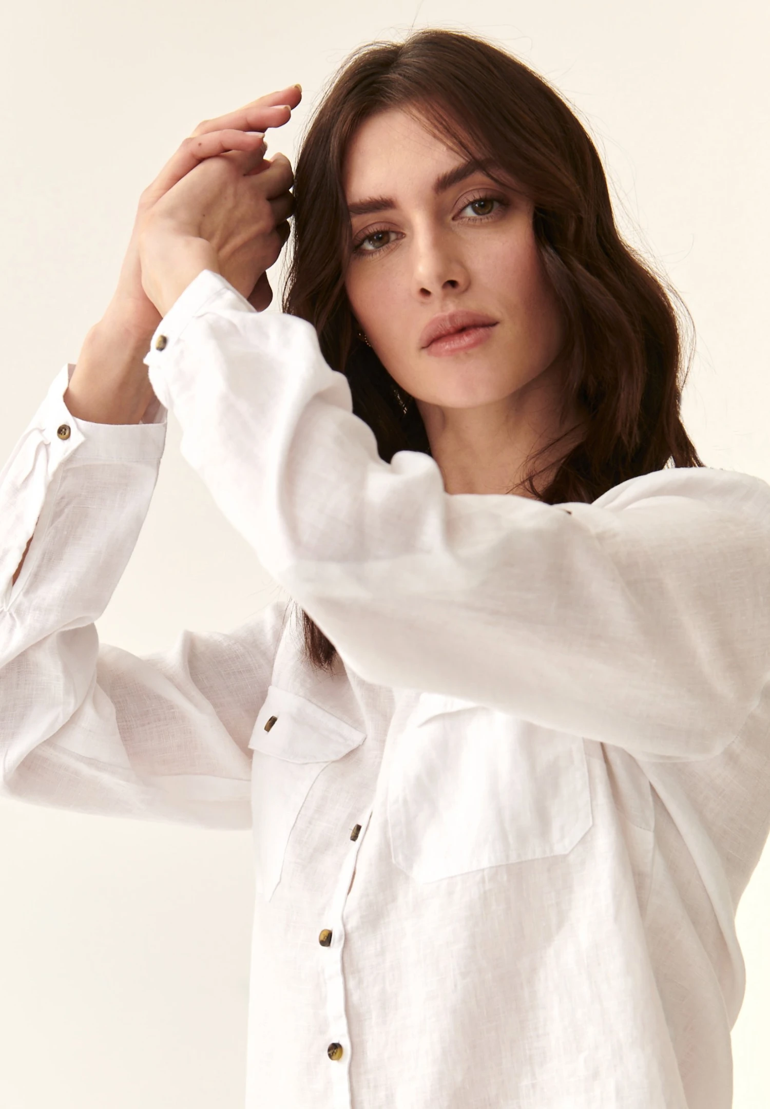 Justyna - Blusa - White 6 Justyna - Blusa - White - Imagen 4