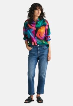 Gant Floral Print- Camisa - Ebony Black 8 Gant Floral Print- Camisa - Ebony Black -Tienda De Moda Femenina 10b60ac452144ccb80e0e94925013635