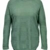 ONLY CARMAKOMA Carnewairplain- Jersey De Punto - Chinois Green -Tienda De Moda Femenina 10e4e8be229d43f1ac89352cb541b47a
