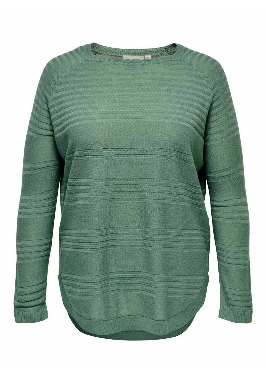 ONLY CARMAKOMA Carnewairplain- Jersey De Punto - Chinois Green 3 ONLY CARMAKOMA Carnewairplain- Jersey De Punto - Chinois Green