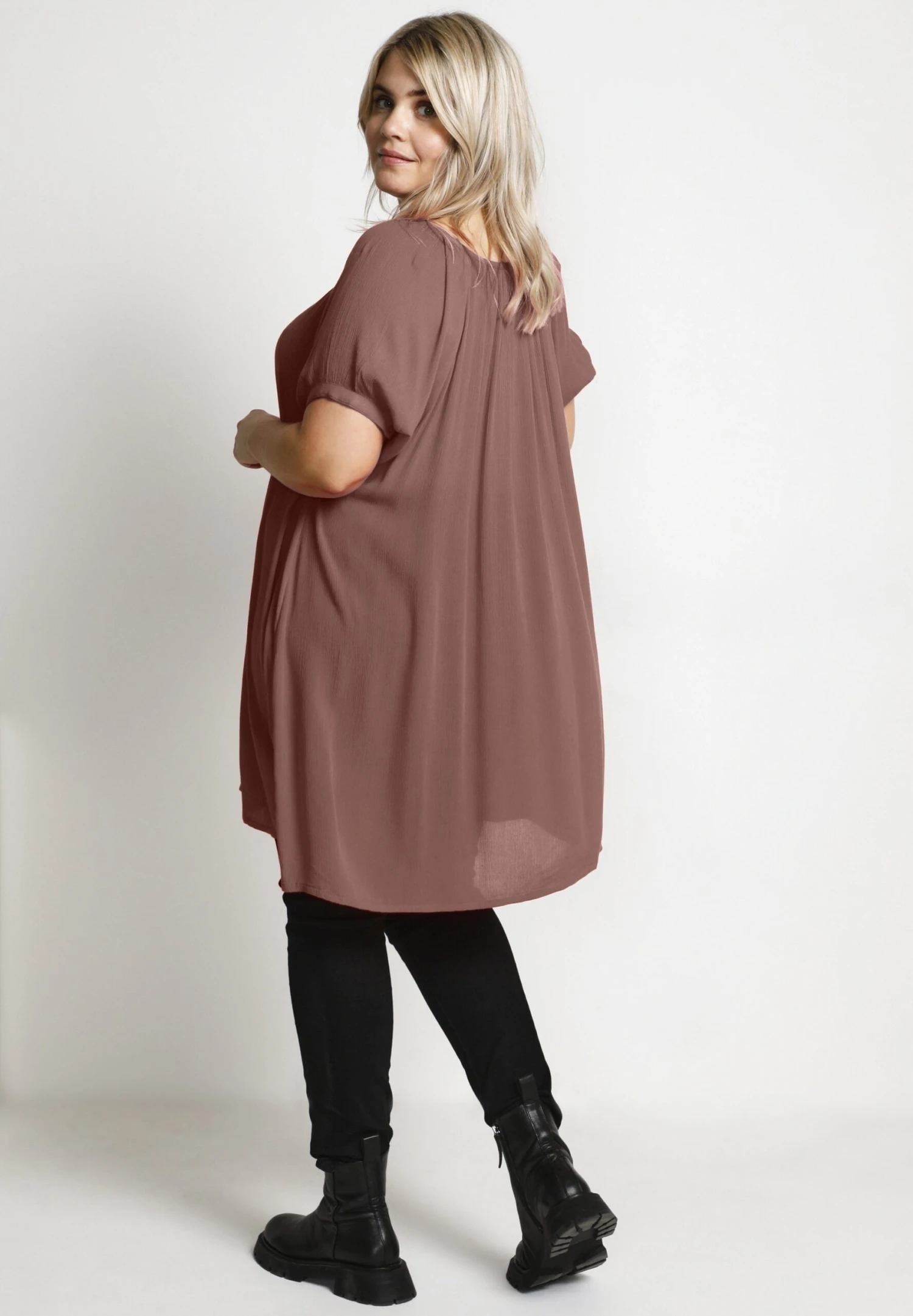 Cami Ss- Túnica - Cedar Wood 4 Cami Ss- Túnica - Cedar Wood - Imagen 2