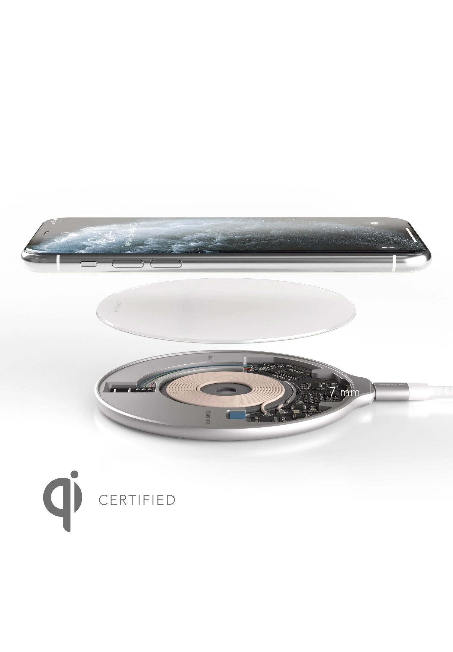 Estación De Carga - Glass White 8 Estación De Carga - Glass White - Imagen 6