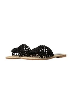 IZIA Sommer - Sandalias Planas - Schwarz -Tienda De Moda Femenina 15925b6d0b2d4b95ab42822e0f8f8c44