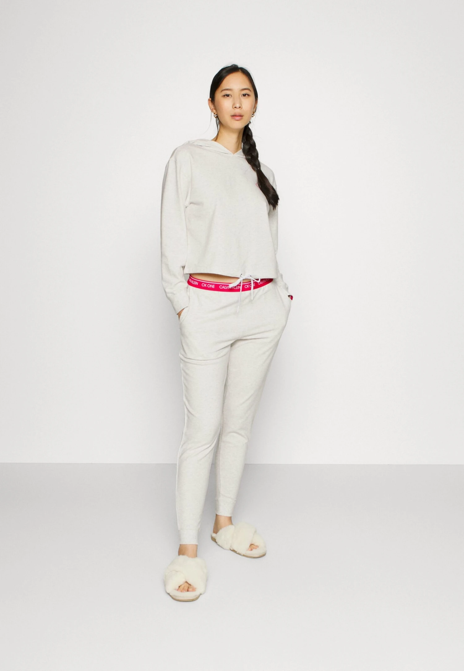 One Lounge Jogger - Pantalón De Pijama - Snow Heather/Pink Splendor 4 One Lounge Jogger - Pantalón De Pijama - Snow Heather/Pink Splendor - Imagen 2