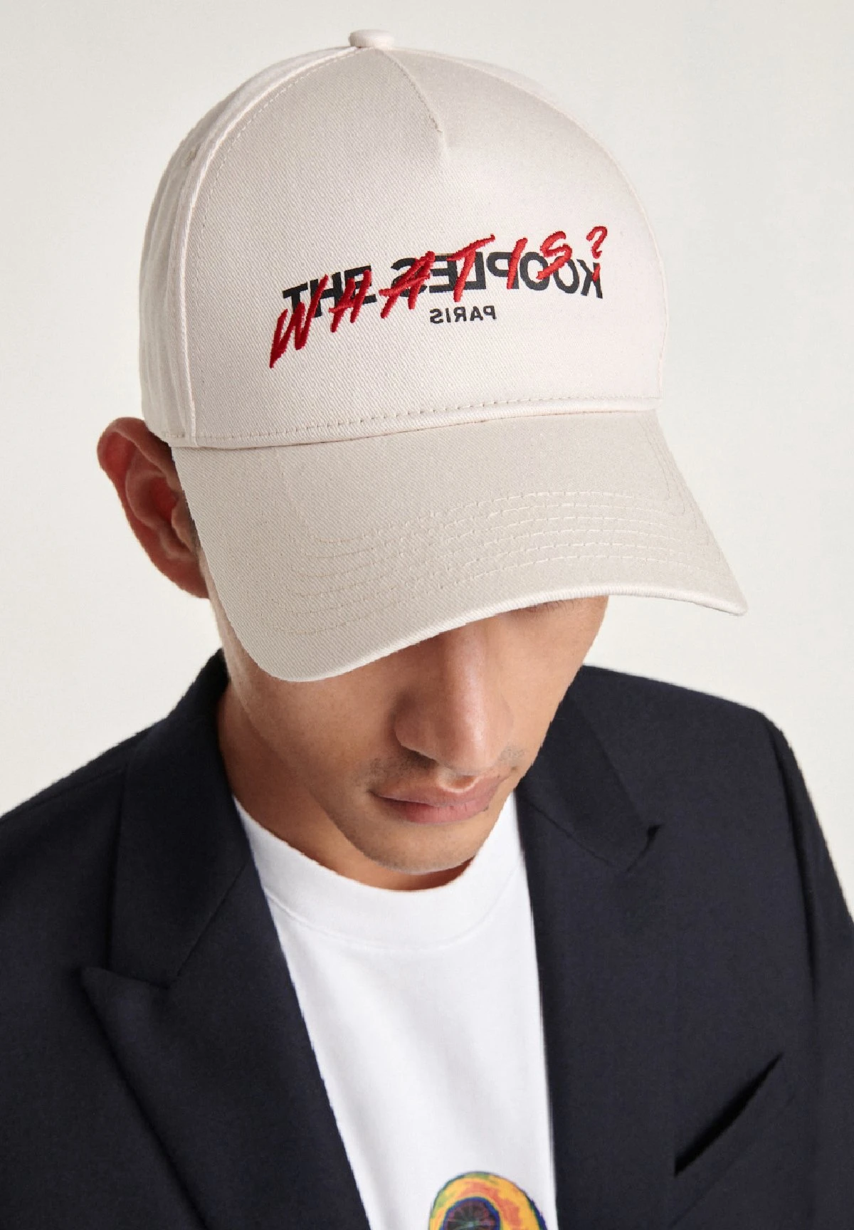 THE KOOPLES What Is En - Gorra - Ecru 3 THE KOOPLES What Is En - Gorra - Ecru
