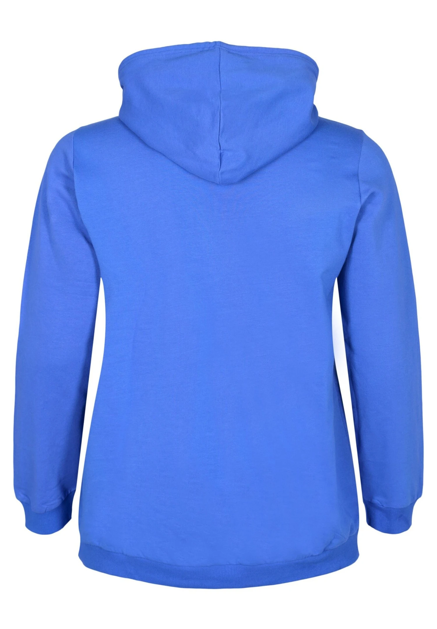 Zizzi With Text Print - Jersey Con Capucha - Dazzling Blue 4 Zizzi With Text Print - Jersey Con Capucha - Dazzling Blue - Imagen 2