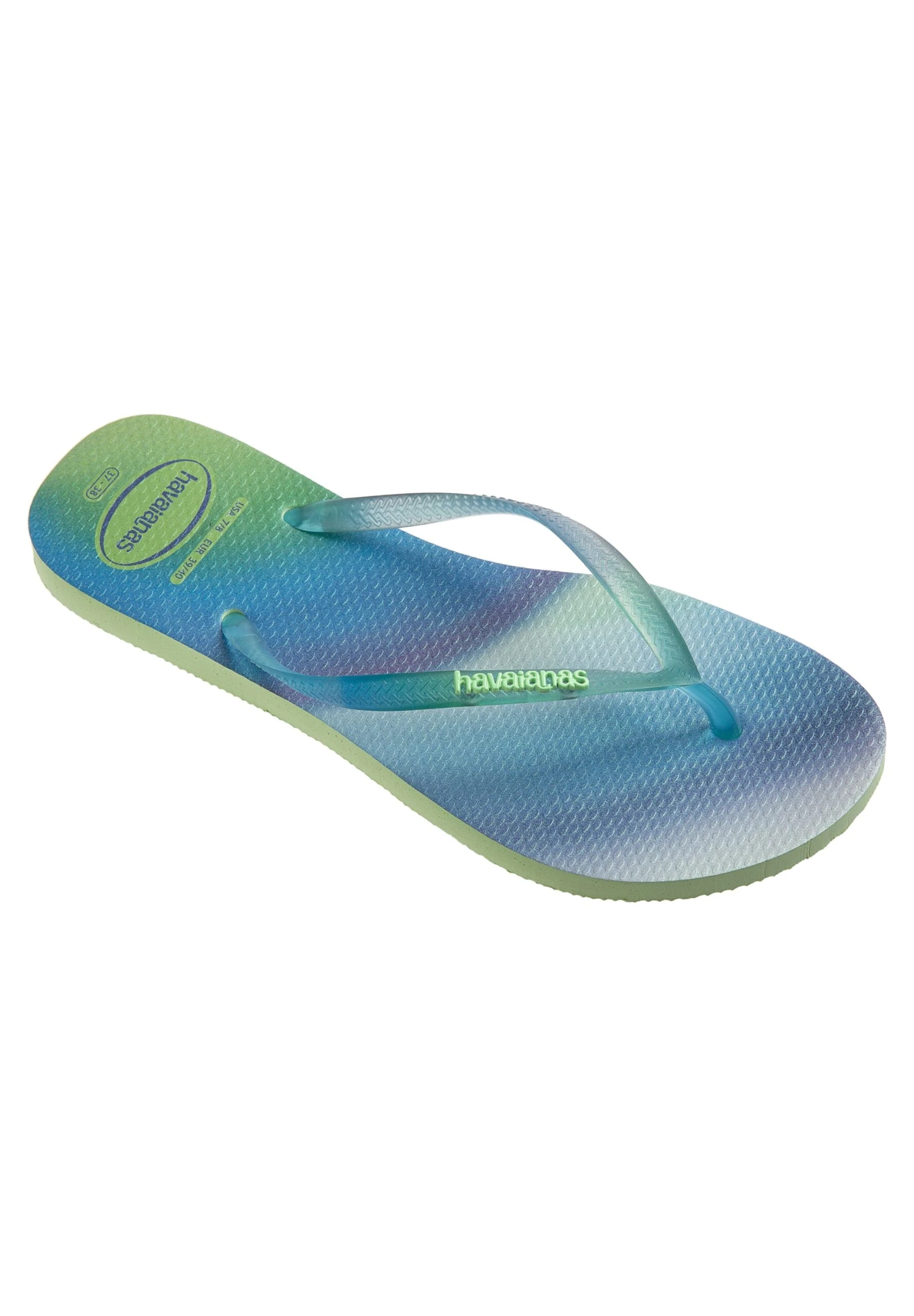 Havaianas Slim Rainbow - Chanclas De Dedo - Citronella 4 Havaianas Slim Rainbow - Chanclas De Dedo - Citronella - Imagen 2