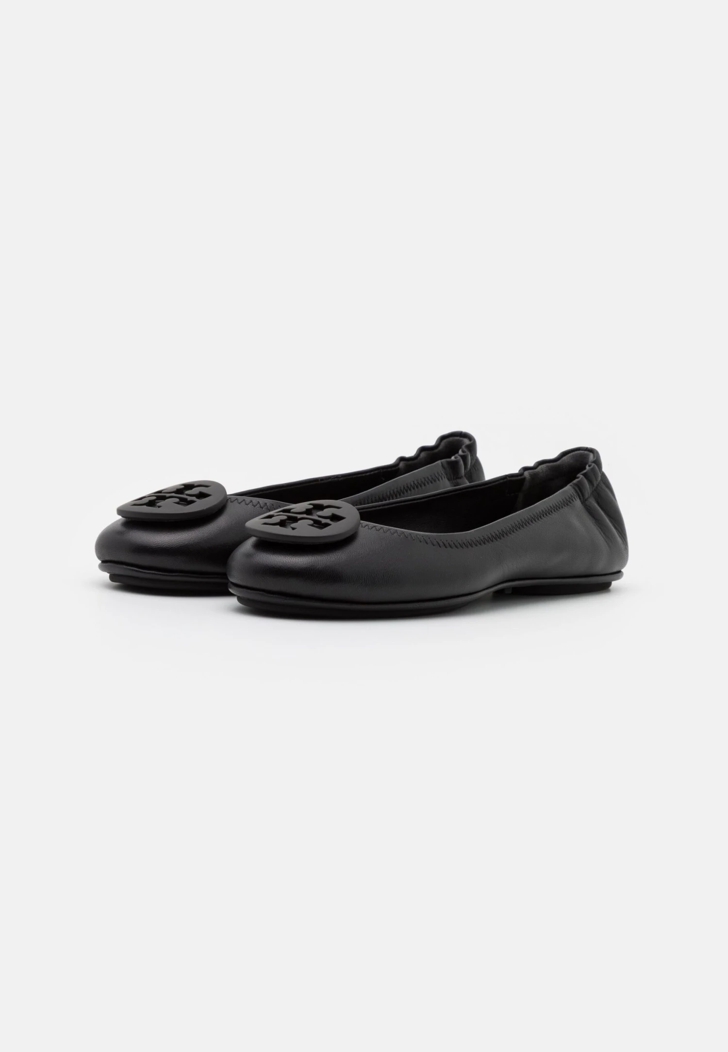 Tory Burch Minnie Powder Coated Logo - Bailarinas - Perfect Black 5 Tory Burch Minnie Powder Coated Logo - Bailarinas - Perfect Black - Imagen 3