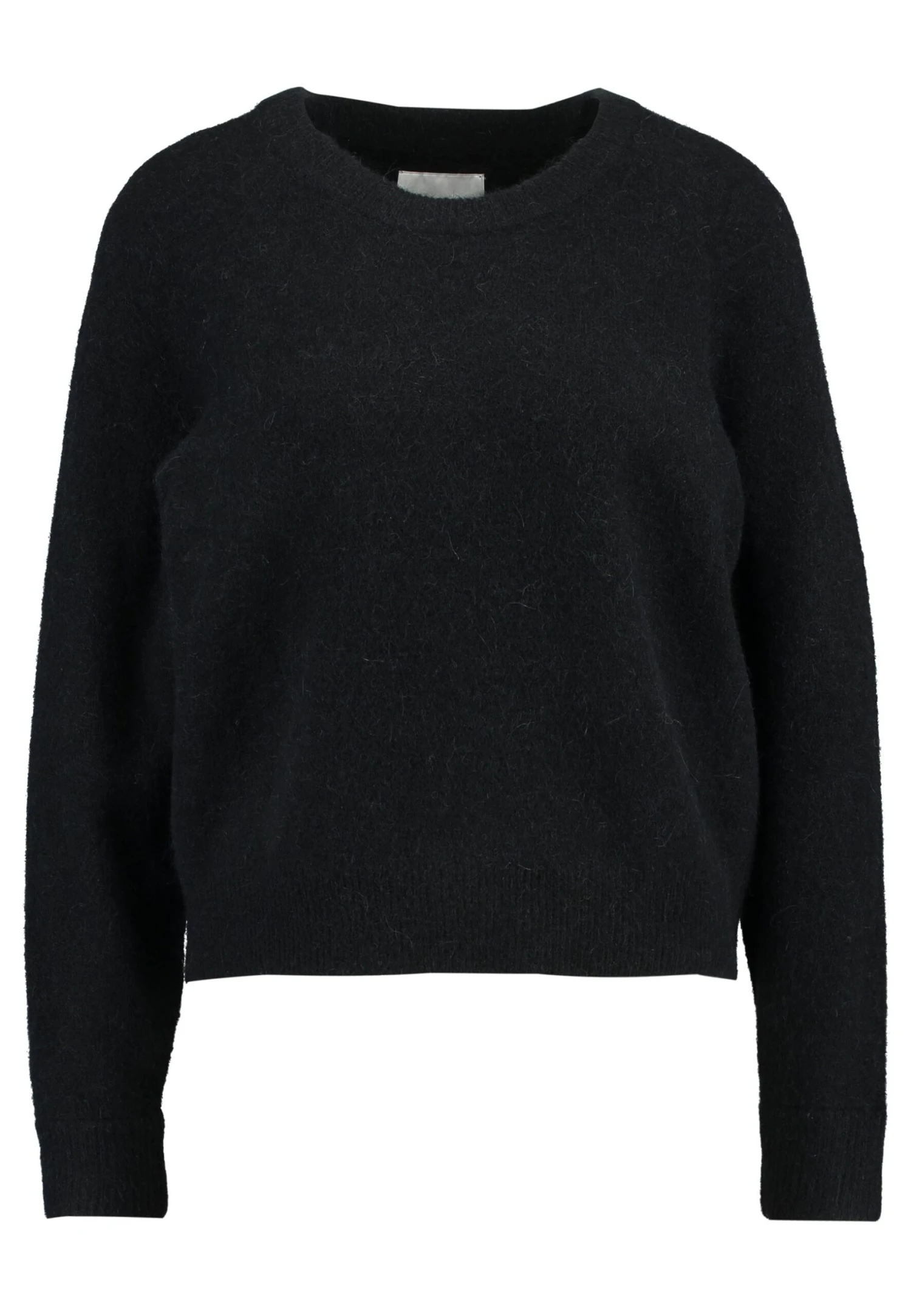 SAMSØE SAMSØE Nor - Jersey De Punto - Solid Black 7 SAMSØE SAMSØE Nor - Jersey De Punto - Solid Black - Imagen 5
