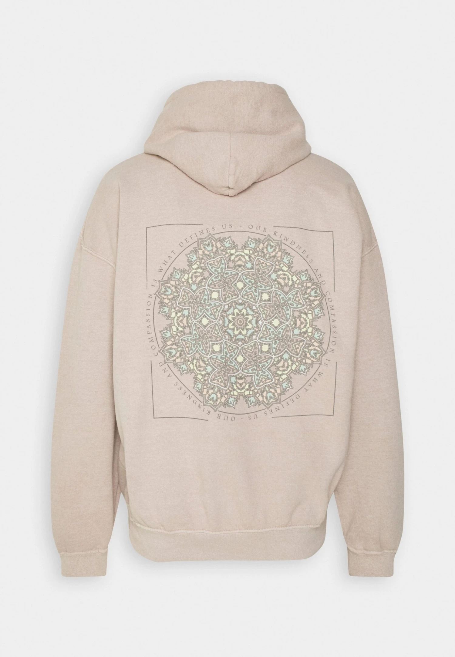 BDG Urban Outfitters Mandala Hoodie Unisex - Jersey Con Capucha - Beige 8 BDG Urban Outfitters Mandala Hoodie Unisex - Jersey Con Capucha - Beige - Imagen 6