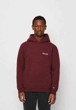 Abercrombie & Fitch Trend Logo Unisex - Sudadera - Burgundy