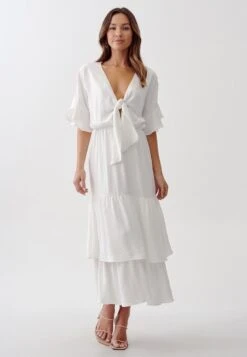Tussah Lucinda- Vestido Largo - White