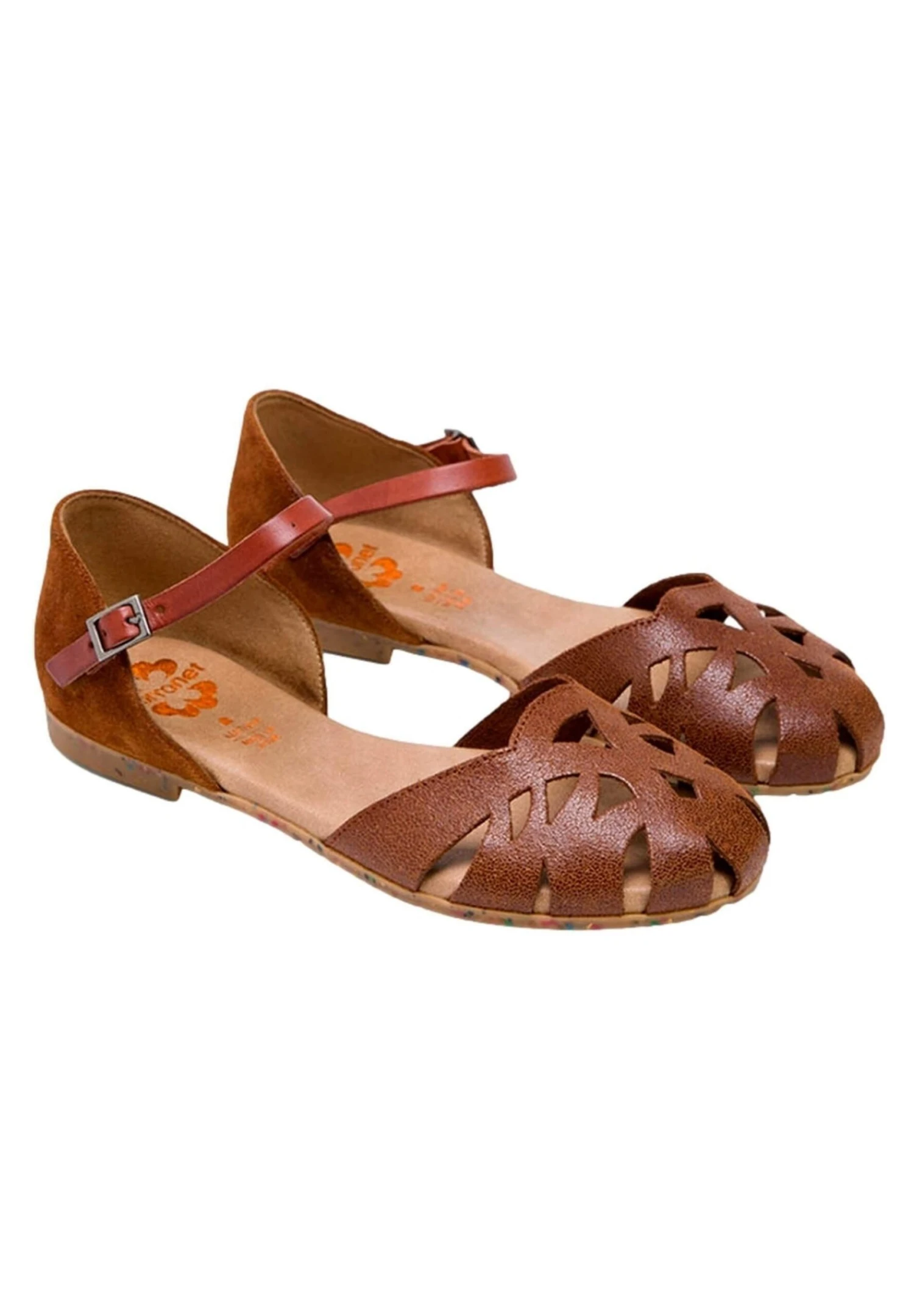 Adriana - Bailarinas Con Hebilla - Marrón 4 Adriana - Bailarinas Con Hebilla - Marrón - Imagen 2