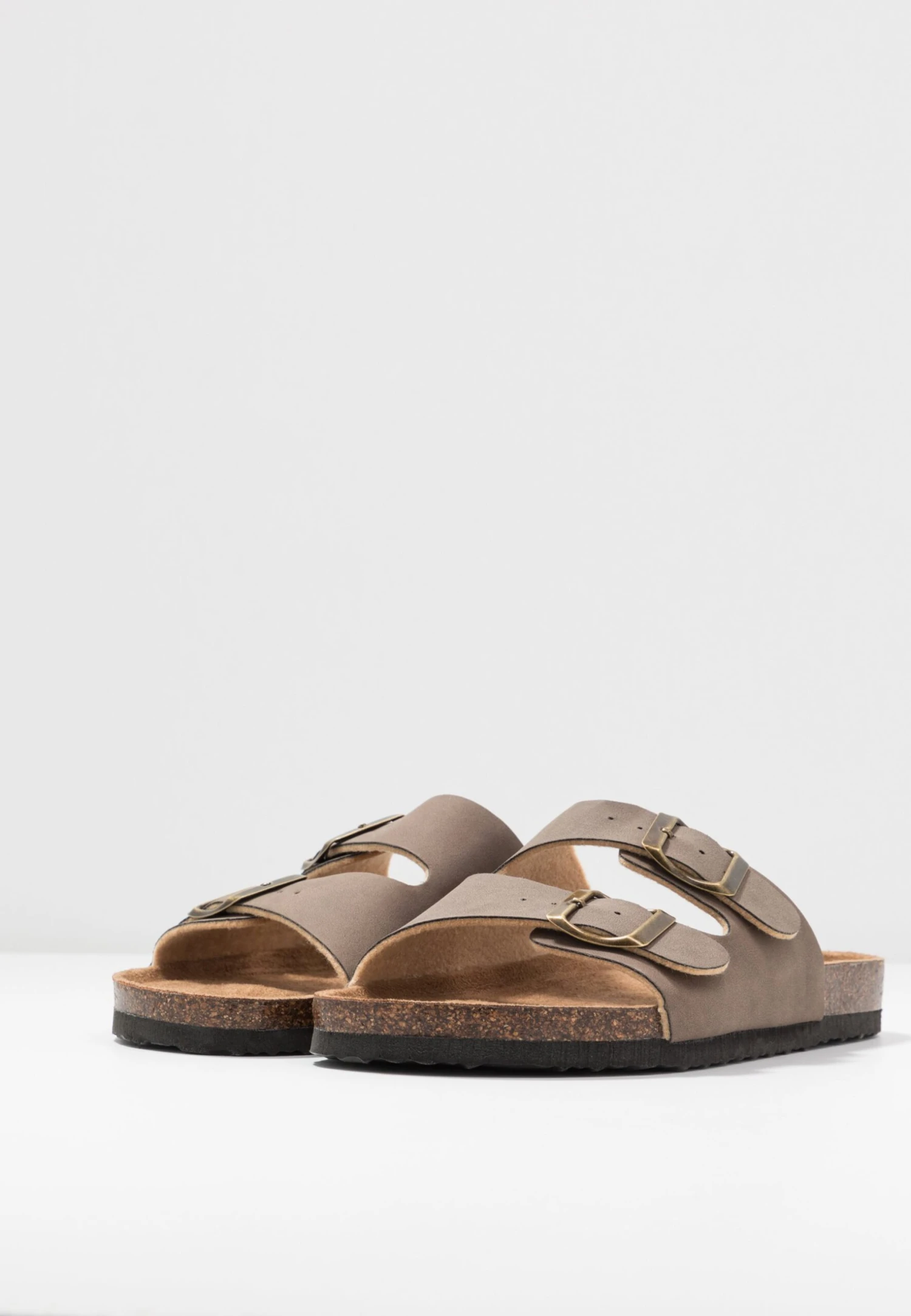 Rex Double Buckle Slide - Pantuflas - Brown 7 Rex Double Buckle Slide - Pantuflas - Brown - Imagen 5