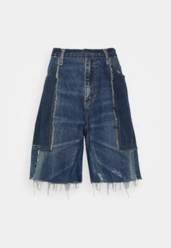 Relaxed Fit Reworked - Shorts Vaqueros - Dark Blue 16 Relaxed Fit Reworked - Shorts Vaqueros - Dark Blue -Tienda De Moda Femenina 2840b0de327e42d28c04ab4cf8dbd8b7