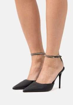 NA-KD Sparkling- Tacones - Black