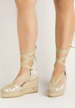 Vidorreta Cinta - Zapatos De Salón Con Cordones - Piedra