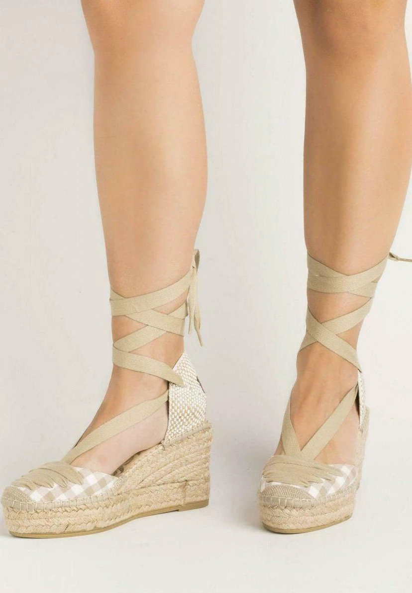 Vidorreta Cinta - Zapatos De Salón Con Cordones - Piedra 3 Vidorreta Cinta - Zapatos De Salón Con Cordones - Piedra