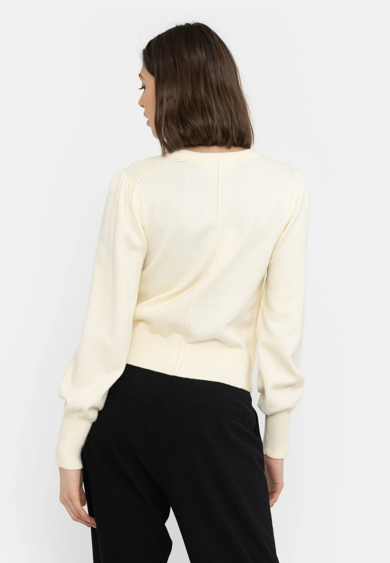 Soft Rebels Srjazmin- Chaqueta De Punto - Whitecap Gray 4 Soft Rebels Srjazmin- Chaqueta De Punto - Whitecap Gray - Imagen 2