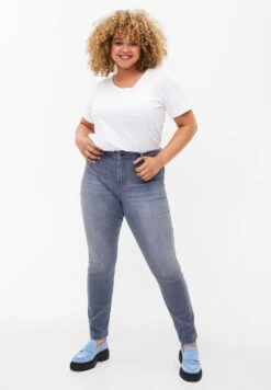 Zizzi Plain - Camiseta Básica - Bright White