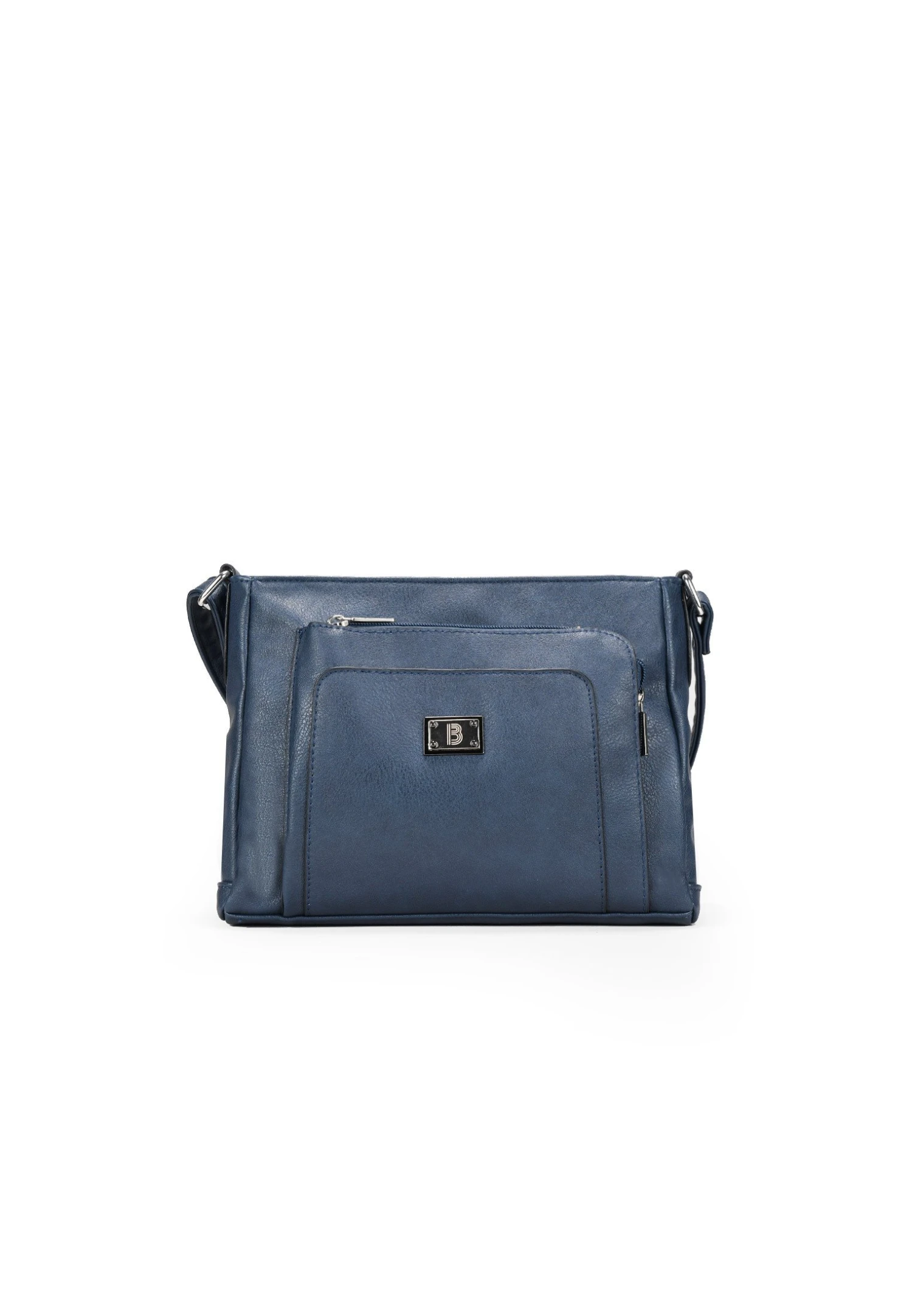 Con Cremallera - Bolso De Mano - Azul 3 Con Cremallera - Bolso De Mano - Azul