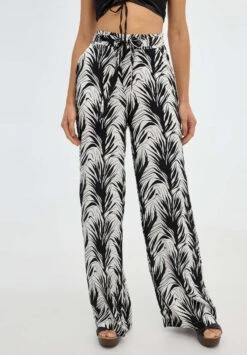 Fluido - Pantalones - Beige