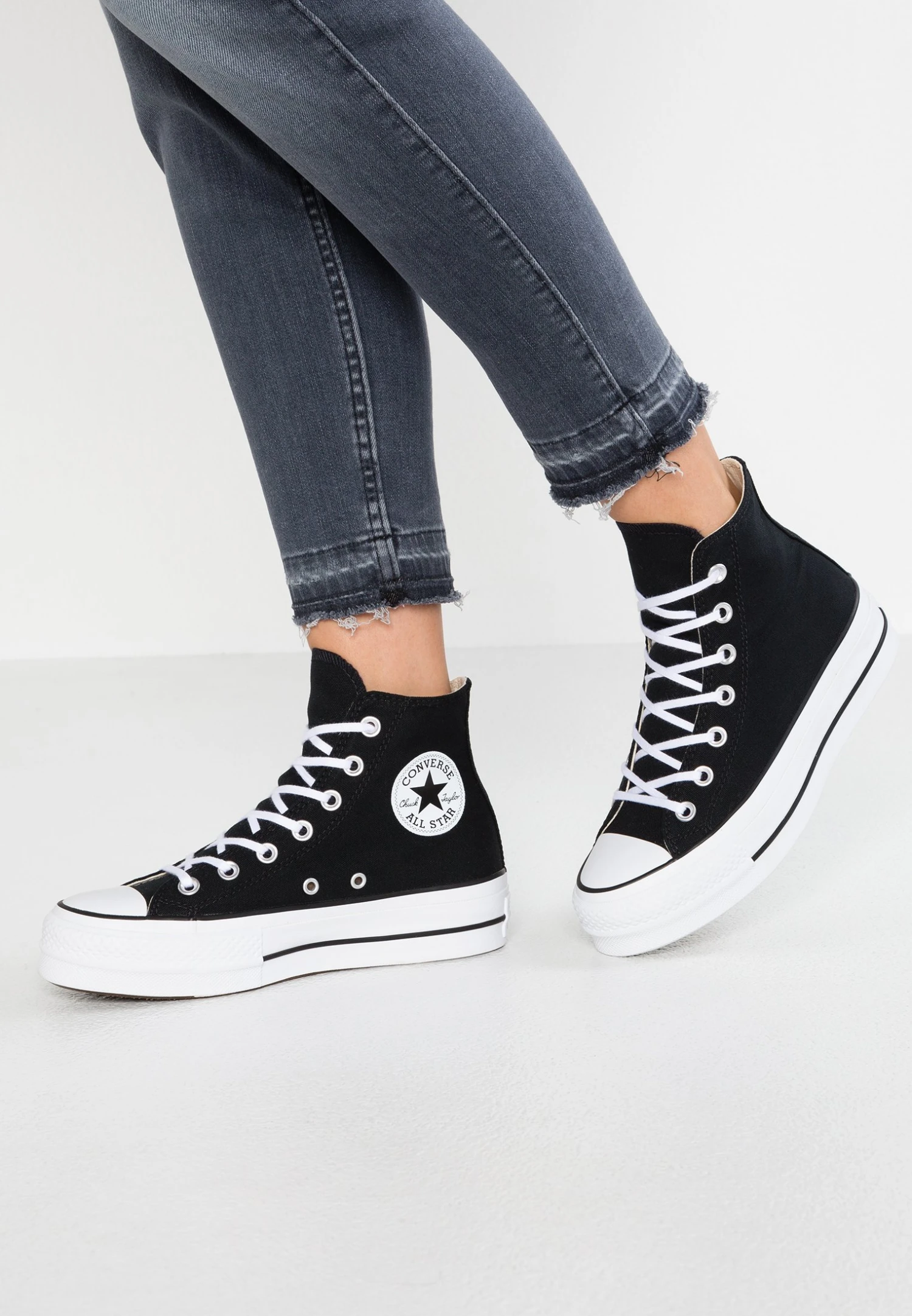 Converse Chuck Taylor All Star Lift - Zapatillas Altas - Black/White 3 Converse Chuck Taylor All Star Lift - Zapatillas Altas - Black/White
