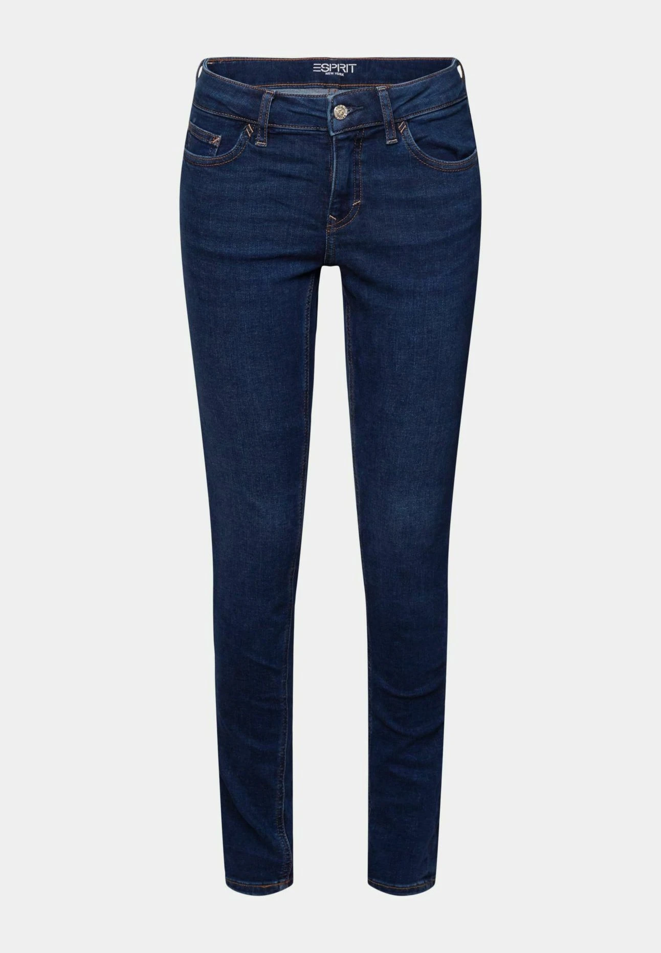 ESPRIT Vaqueros Slim Fit - Blue Dark Washed 12 ESPRIT Vaqueros Slim Fit - Blue Dark Washed - Imagen 10