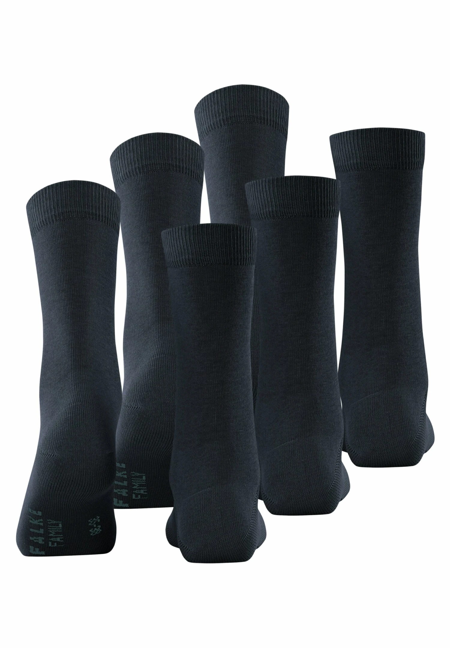 Falke Family 3-Pack Sustainable Cotton-Mix - Calcetines - Dark Navy 4 Falke Family 3-Pack Sustainable Cotton-Mix - Calcetines - Dark Navy - Imagen 2