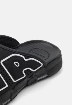Nike Sportswear Air More Uptempo Slide Unisex - Sandalias Planas - Black/White/Clear -Tienda De Moda Femenina 34cf7566857a4e74b148d99af4b2424d