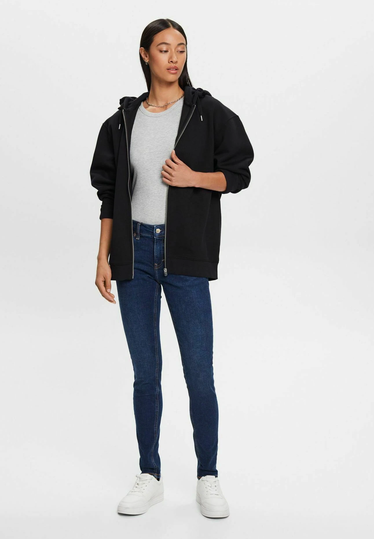 ESPRIT Vaqueros Slim Fit - Blue Dark Washed 4 ESPRIT Vaqueros Slim Fit - Blue Dark Washed - Imagen 2