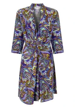 Ipekyol Regular Fit Paisley Patterned Draped - Vestido Informal - Olive Green 15 Ipekyol Regular Fit Paisley Patterned Draped - Vestido Informal - Olive Green -Tienda De Moda Femenina 352a7d39f47440e295756a7fd6f0fd7e