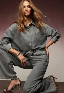 Next Wide Leg Standard - Vaqueros A Campana - Grey 10 Next Wide Leg Standard - Vaqueros A Campana - Grey -Tienda De Moda Femenina 353893f77e844ebf916704ae6f227413