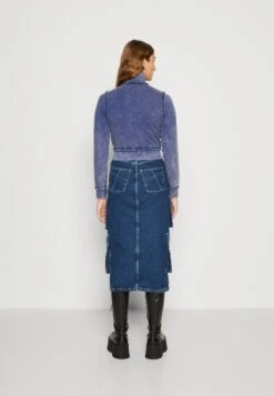 BDG Urban Outfitters Shrunk Acid Zip - Sudadera Con Cremallera - Navy 10 BDG Urban Outfitters Shrunk Acid Zip - Sudadera Con Cremallera - Navy -Tienda De Moda Femenina 35f2d60bf35c4e72a958978949b2b388